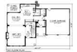 Craftsman House Plan - 76430 - 1st Floor Plan