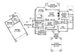 Craftsman House Plan - Arborgate 76449 - 1st Floor Plan