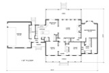 Farmhouse House Plan - Cibolo 76459 - 1st Floor Plan