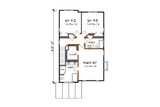 Modern House Plan - 76548 - 2nd Floor Plan