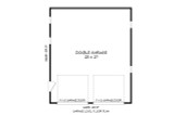 Traditional House Plan - 76552 - 1st Floor Plan