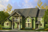 Lodge Style House Plan - Riverbank 76709 - Front Exterior