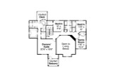 Secondary Image - Lodge Style House Plan - Riverbank 76709 - 2nd Floor Plan