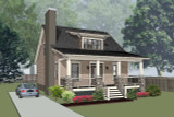 Cottage House Plan - 76738 - Front Exterior