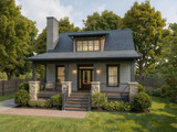 Cottage House Plan - 76738 - Front Exterior