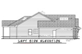 Craftsman House Plan - Welker 76781 - Left Exterior