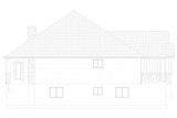 Craftsman House Plan - Olney 76719 - Left Exterior