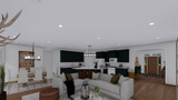 Craftsman House Plan - Olney 76719 - Family Room