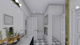 Craftsman House Plan - Olney 76719 - Master Bathroom