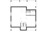Cottage House Plan - Scandi 76866 - Basement Floor Plan