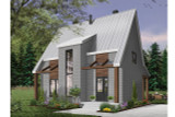 Cottage House Plan - Scandi 76866 - Front Exterior