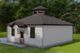 Farmhouse House Plan - Marta 76865 - Right Exterior