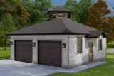 Farmhouse House Plan - Marta 76865 - Front Exterior