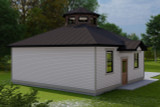 Farmhouse House Plan - Marta 76865 - Rear Exterior