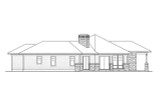 Prairie House Plan - Baltimore 76964 - Left Exterior