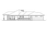 Prairie House Plan - Baltimore 76964 - Right Exterior