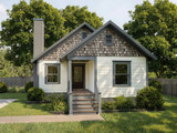 Cottage House Plan - 77055 - Front Exterior