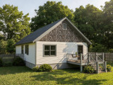 Cottage House Plan - 77055 - Rear Exterior
