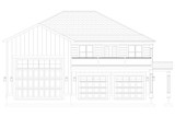 Farmhouse House Plan - Melodie 77129 - Front Exterior