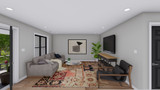 Farmhouse House Plan - Melodie 77129 - Living Room