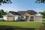 Craftsman House Plan - Arturo Timbers 77239 - Front Exterior