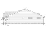 Farmhouse House Plan - Pelham Park 77190 - Right Exterior