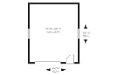 Contemporary House Plan - Bluestone 77242 - 1st Floor Plan