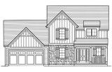 Craftsman House Plan - Woodstone 77269 - Front Exterior