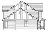 Craftsman House Plan - Woodstone 77269 - Left Exterior