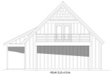 Craftsman House Plan - Valley View 77275 - Rear Exterior