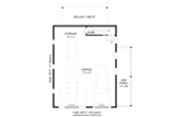 Craftsman House Plan - Valley View 77275 - 1st Floor Plan