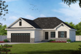 Traditional House Plan - Kirsten 77283 - Front Exterior