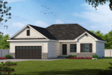 Traditional House Plan - Kirsten 77283 - Front Exterior