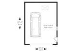 Traditional House Plan - Colonial Bay 3 77347 - 1st Floor Plan