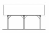 Traditional House Plan - Carport 77435 - Right Exterior