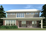 Secondary Image - Farmhouse House Plan - Hayshaker 77457 - Rear Exterior