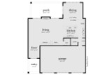 Farmhouse House Plan - Hayshaker 77457 - 1st Floor Plan