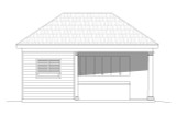 Traditional House Plan - Manchester Poolhouse 77507 - Front Exterior