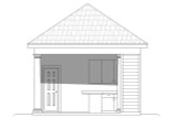 Secondary Image - Traditional House Plan - Manchester Poolhouse 77507 - Right Exterior