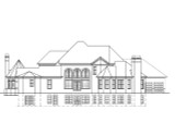 Traditional House Plan - 77547 - Rear Exterior