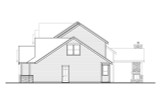 Lodge Style House Plan - Eatonville 77665 - Right Exterior