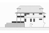 Bungalow House Plan - Watersound 77655 - Left Exterior