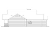 Ranch House Plan - 77714 - Left Exterior