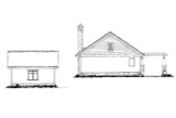 Secondary Image - Cottage House Plan - Glen Allen 77767 - Rear Exterior