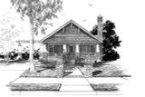 Cottage House Plan - Glen Allen 77767 - Front Exterior