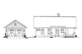 Cottage House Plan - Glen Allen 77767 - Left Exterior