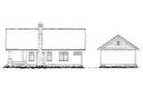 Cottage House Plan - Glen Allen 77767 - Right Exterior