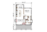 Bungalow House Plan - 77814 - 1st Floor Plan