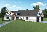 Craftsman House Plan - 77839 - Front Exterior