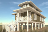 Cape Cod House Plan - Four Bells 77893 - Front Exterior